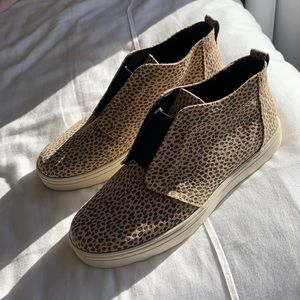 Cheetah Leopard Print High Top Sneakers from Target NWOT